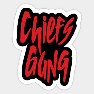 Chiefs Gang v2 Sticker